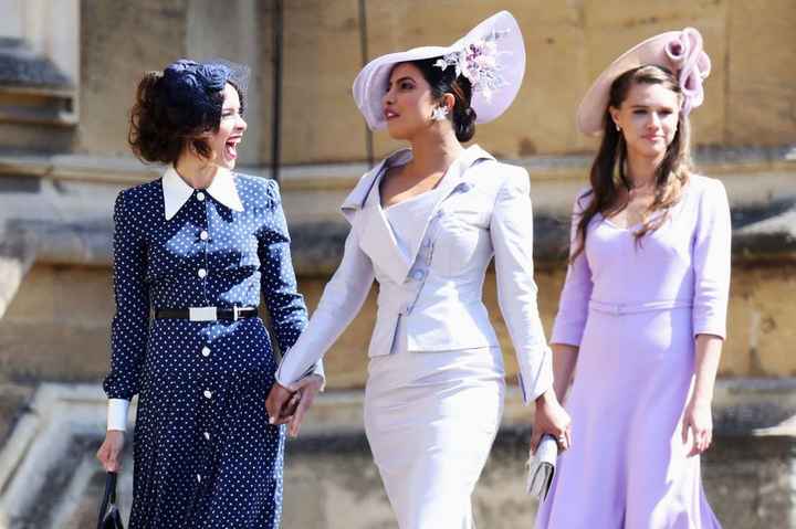 Harry & Meghan's Wedding - Priyanka Chopra's hat?
