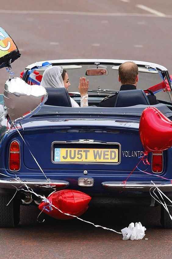 Will & Kate's getaway car?