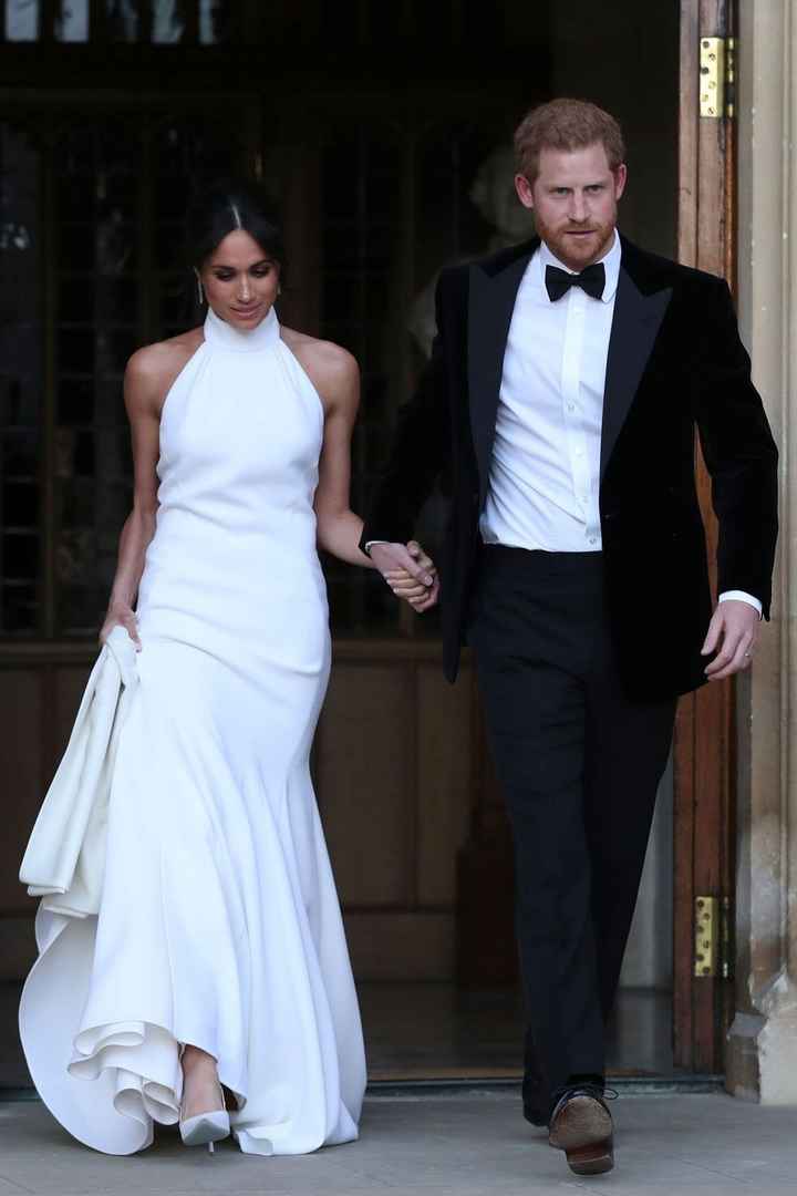 Or Meghan's dress?