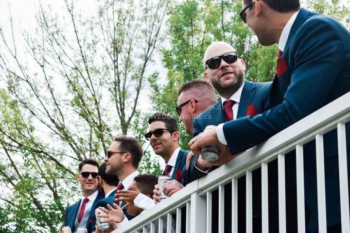 Groomsmen Getting Ready