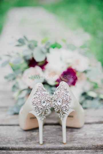 White Wedding Shoes