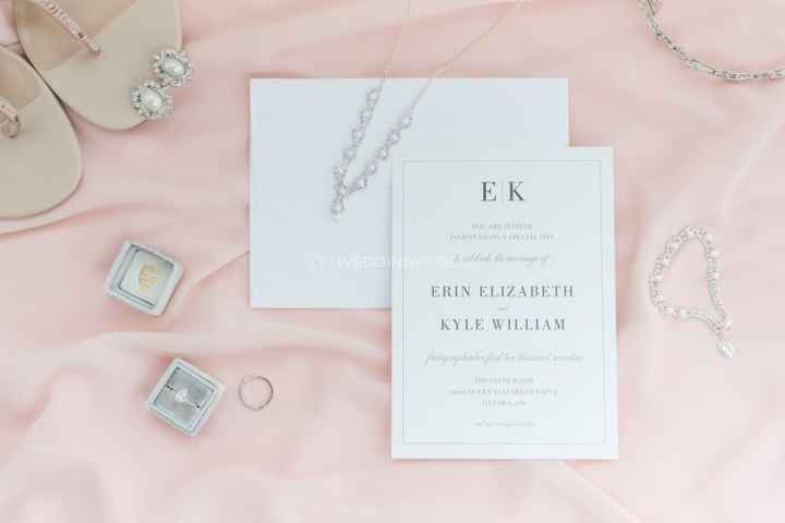 Simple White Invitation Suite