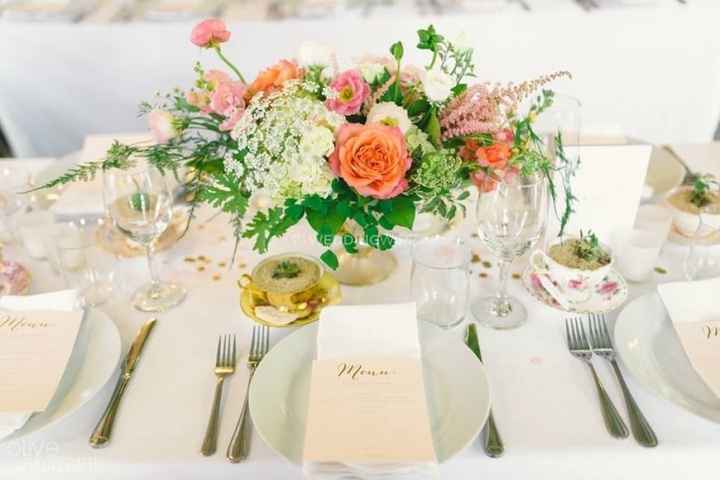 Colourful Centerpieces
