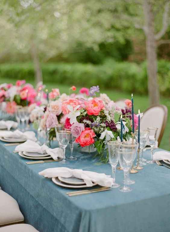 Colourful Tablescape