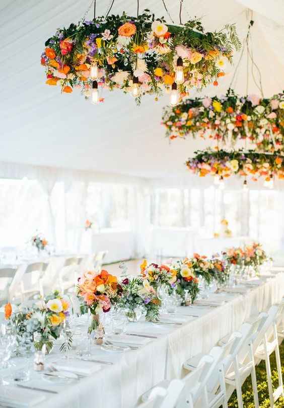 Floral Chandeliers