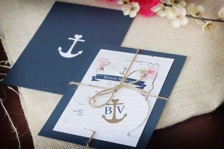 Nautical Wedding Invitations