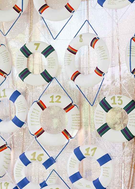 Nautical Seating Chart