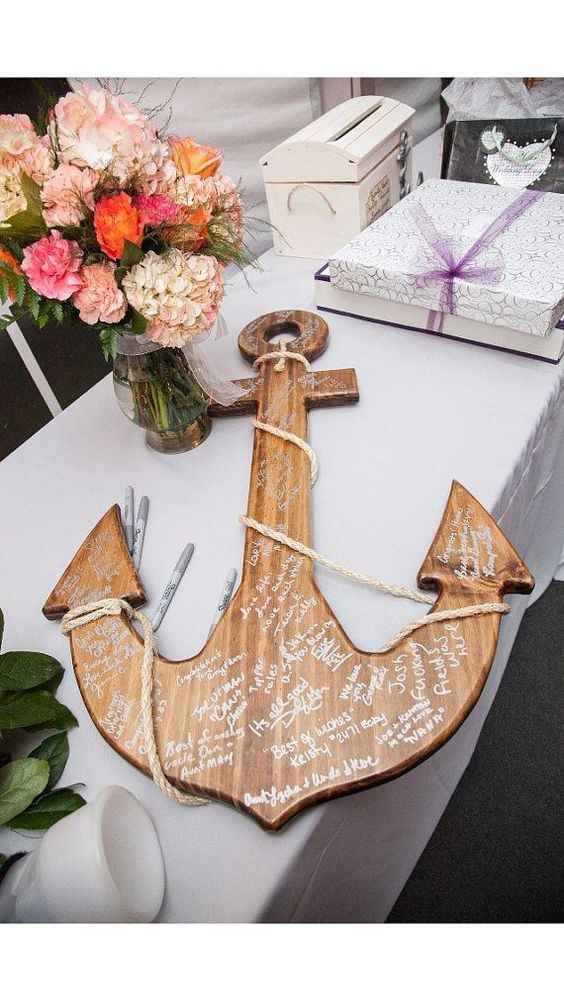 Nautical Anchor Guestbook