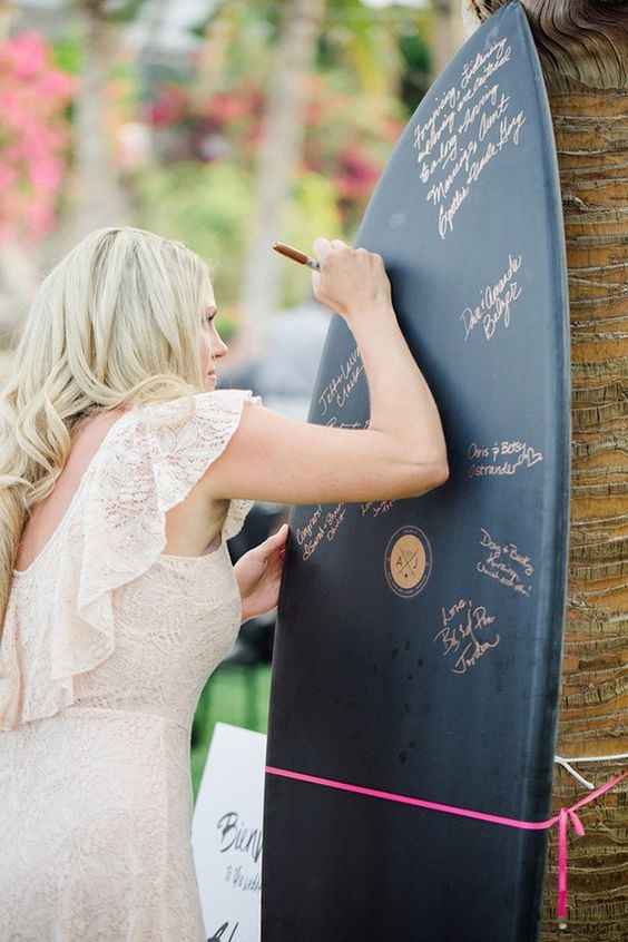 Tropical Surfboard Guestbook