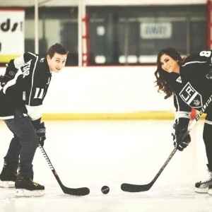 Hockey Engagement Photos