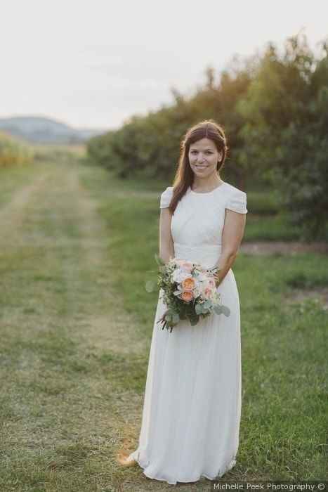 Wedding Dress Sleek Silhouette