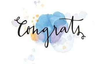 Congrats!