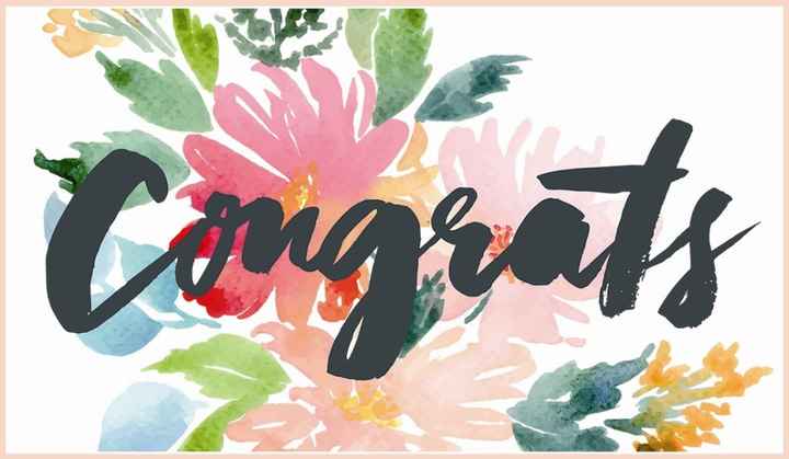 Congrats!