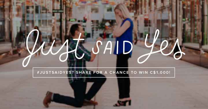 #JustSaidYes