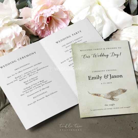 Ceremony Programs: Necessary or Not?