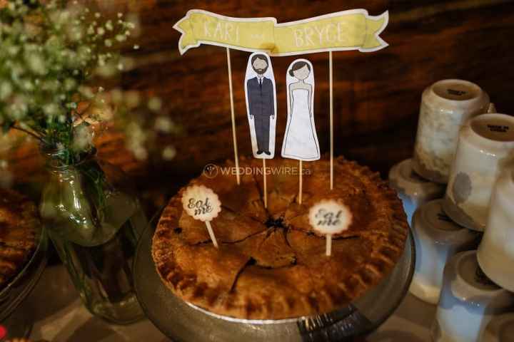 Wedding Pie Dessert Option