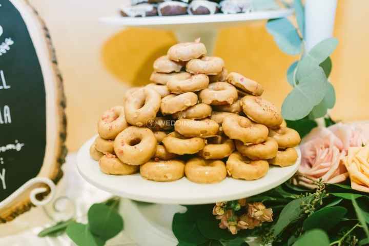 Glazed Donuts Wedding Dessert Alternative
