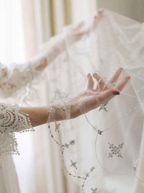 Embellished Veil