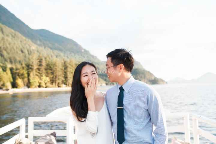 Engagement Photo - Laughing Couple