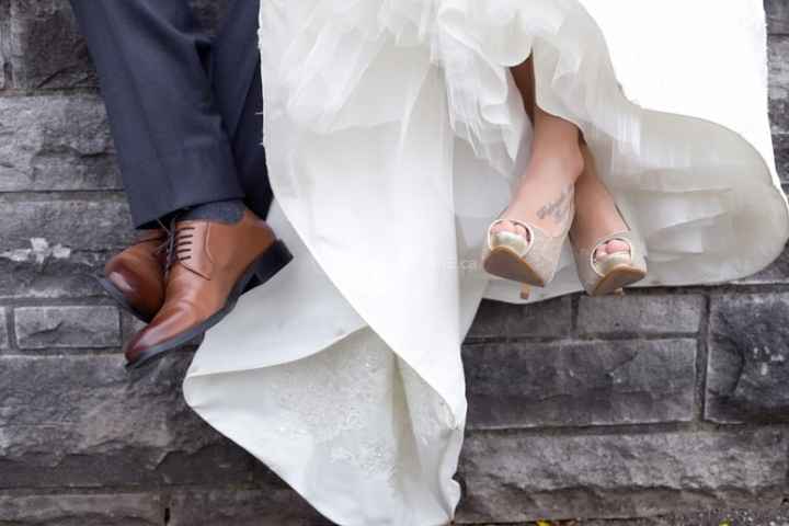 Bride and Groom Shoes - Photography by Shivani