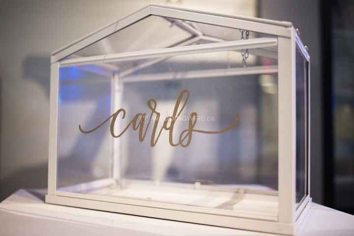 Lucite Acrylic Card Box