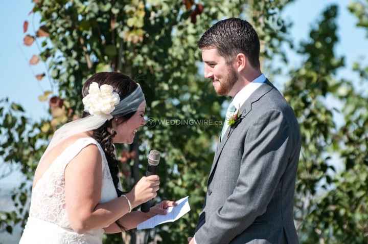 Funny Silly Ceremony Vows - Laughing Bride