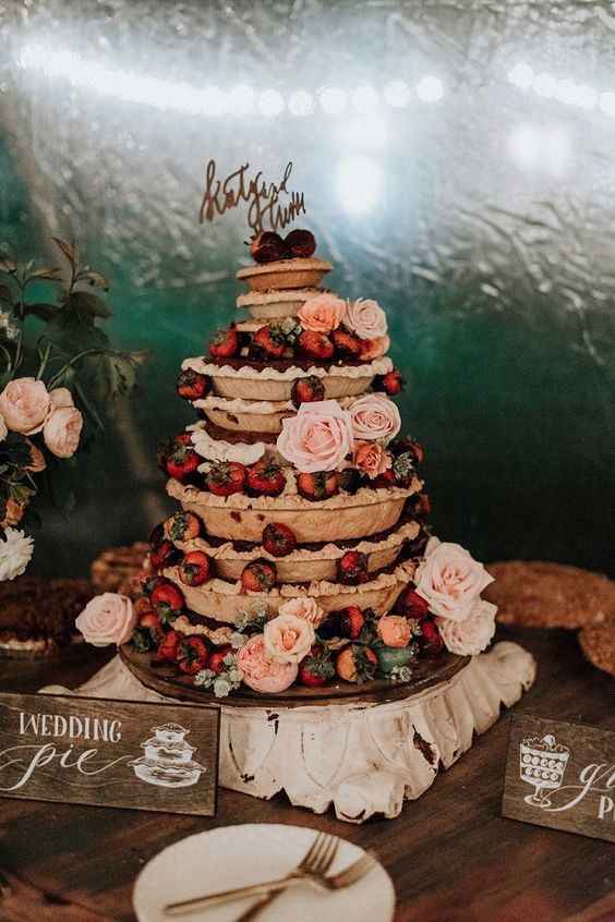Stacked Pie Cake