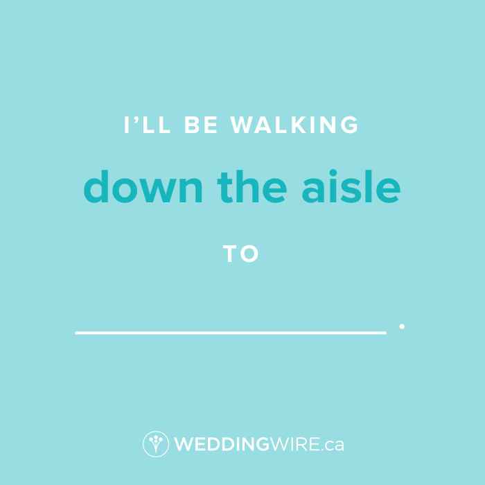 Fill In The Blank - Processional Song