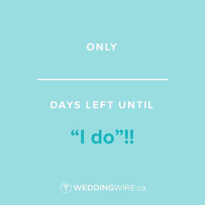Fill In The Blank - How Many Days Left Until I Do?