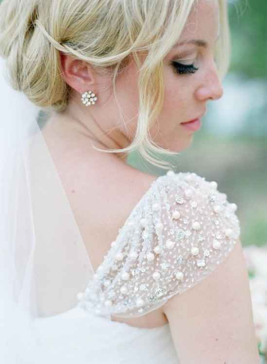 Bridal Statement Stud Earrings