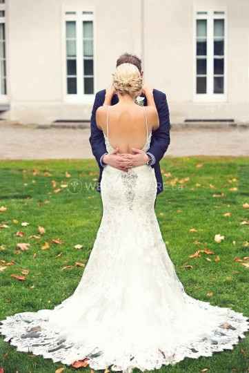 Long Lace Dress Train