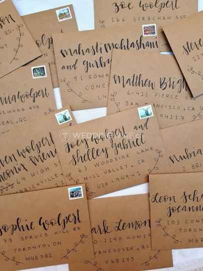 Addressed Envelopes