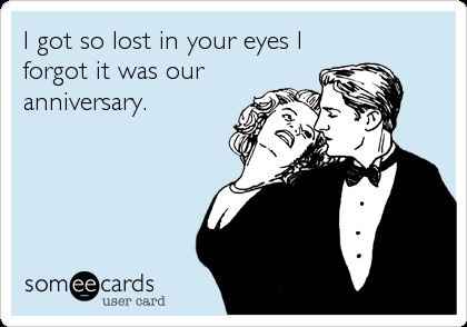Forgot Anniversary Meme - Someecards