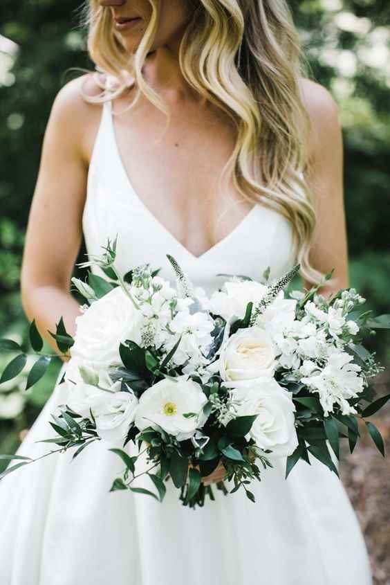 White Bridal Bouquet