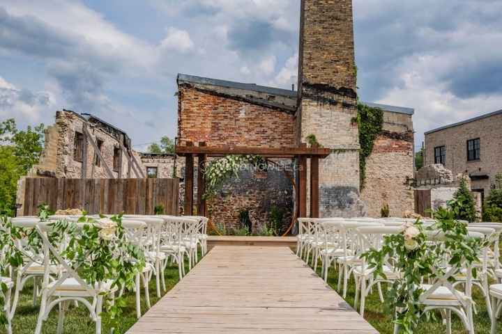 Outdoor Industrial Ceremony Venue
