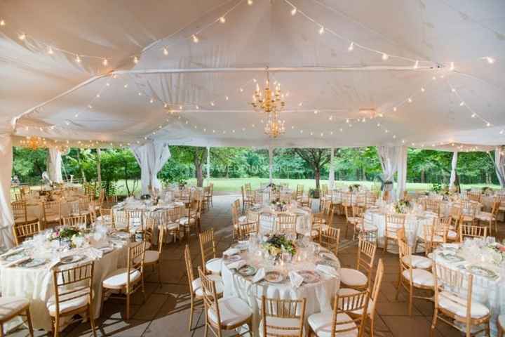 Outdoor Tent Reception