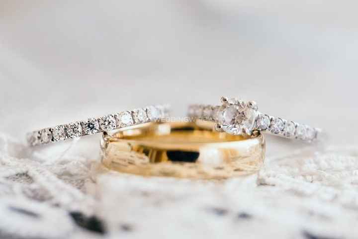 Zoomed In Details - Wedding Rings
