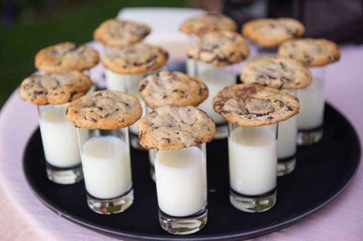 Milk and Cookies Late Night Snack
