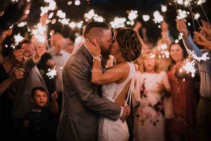 Sparkler Send Off