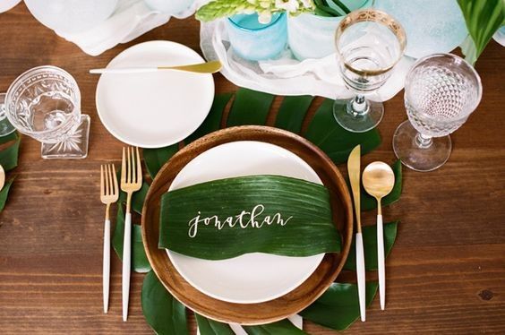 Place Cards: Tropical or Nautical? 2