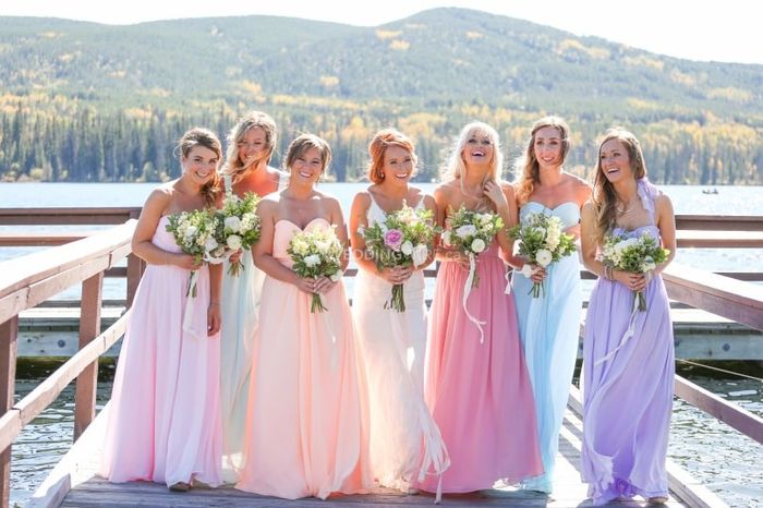 Spring brides! What are your wedding colours? 1