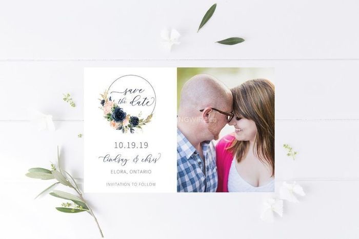 Let's see your save the dates! 1