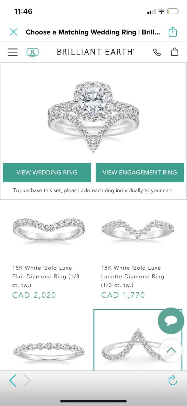 i want to see your wedding bands! - 1