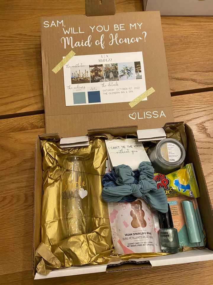 Bridal party proposal - 1