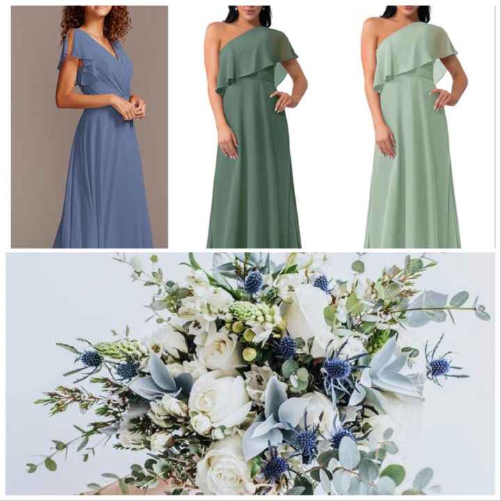 How many colours in your wedding colour palette? - 1