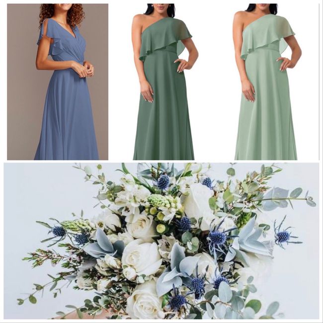 How many colours in your wedding colour palette? 1