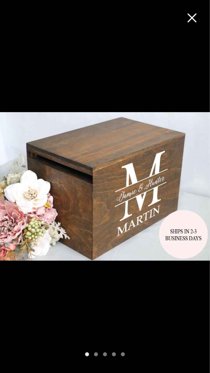  Card Box Ideas Wanted - 1