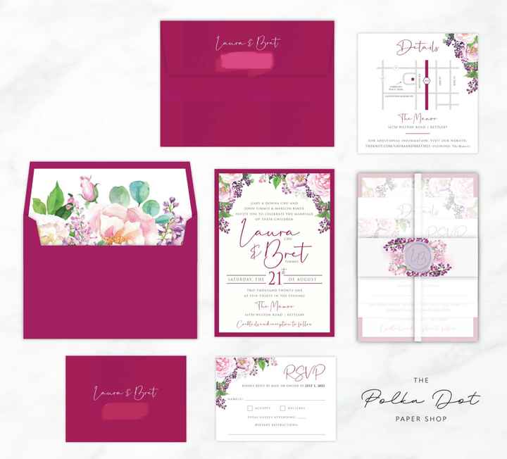 Invitation Style- Picture or no picture? - 1