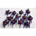 rose and thistle boutineers