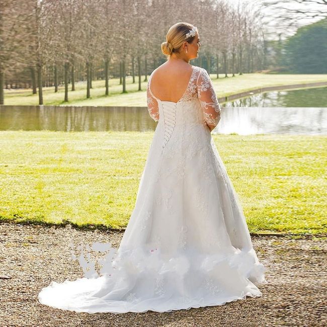 back of yet another option for bride